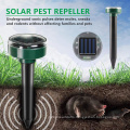 LED Light Outdoor Lamp Garden Powered Solar Ultrasonic Pest Rat Repellent Mouse Insect Pest Solar Mole Repeller